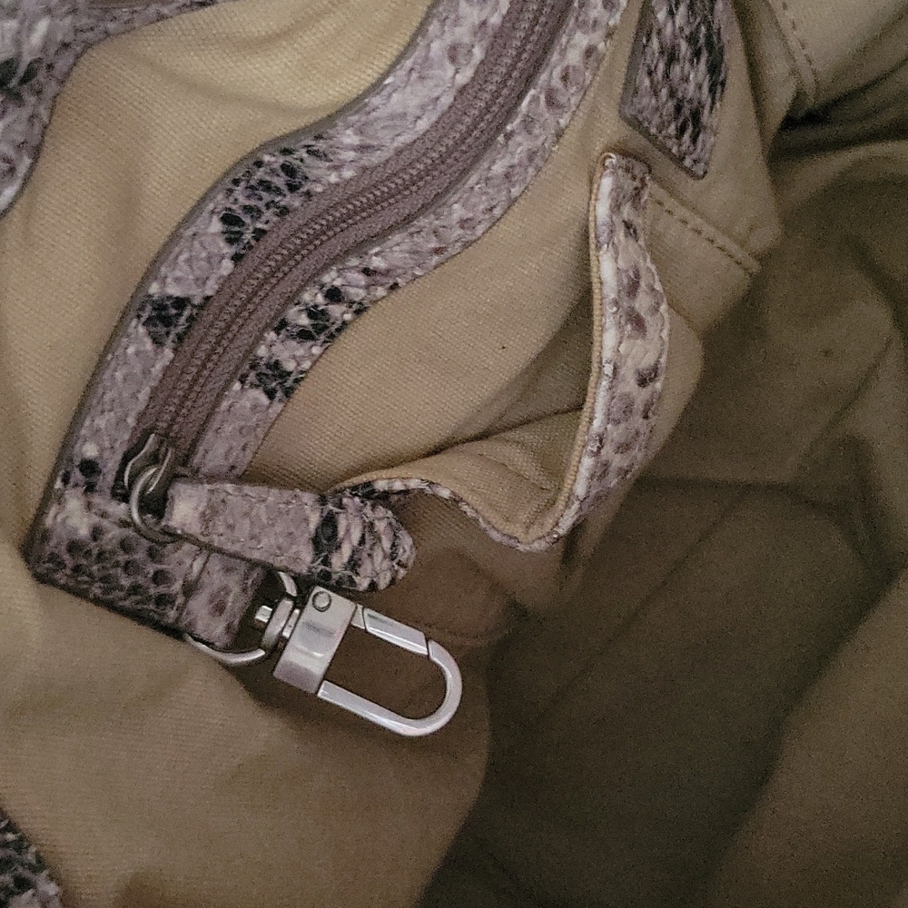 Cole Haan Embossed Python Bag - image 5